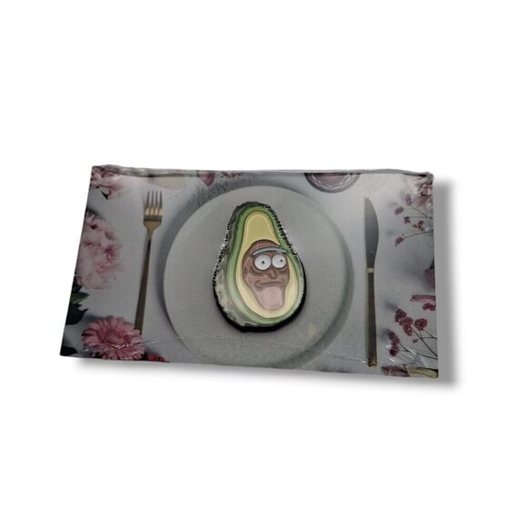 Rick & Morty Avocado Rick Pin/Brooch - Picture 5 of 7